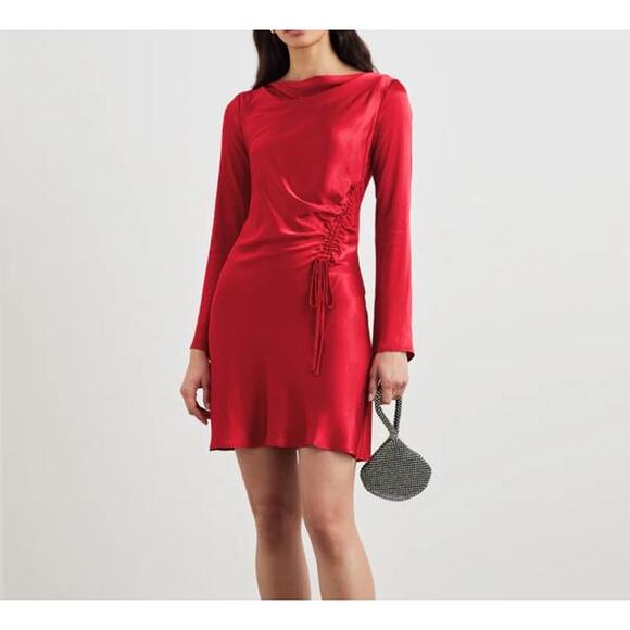 Rails Alessandra Cowl Neck Dress in Scarlett XS - Picture 1 of 4
